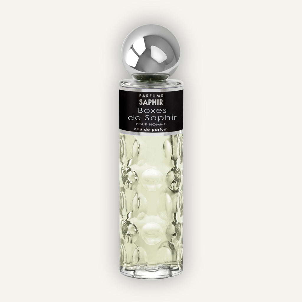 Saphir Parfums 200 ml Flakon. Der Duft Boxes Dynamic.