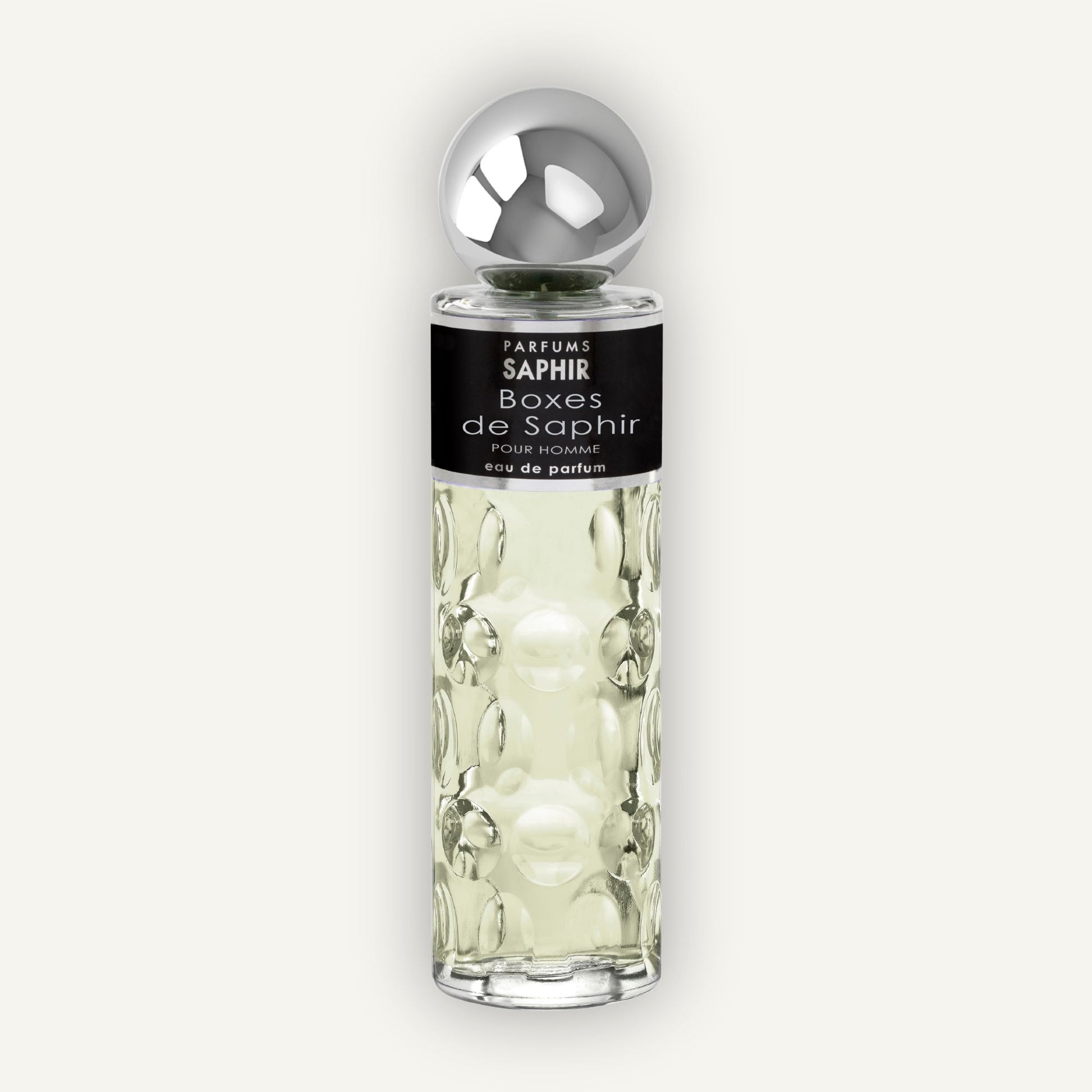Saphir Parfums 200 ml Flakon. Der Duft Boxes Dynamic.