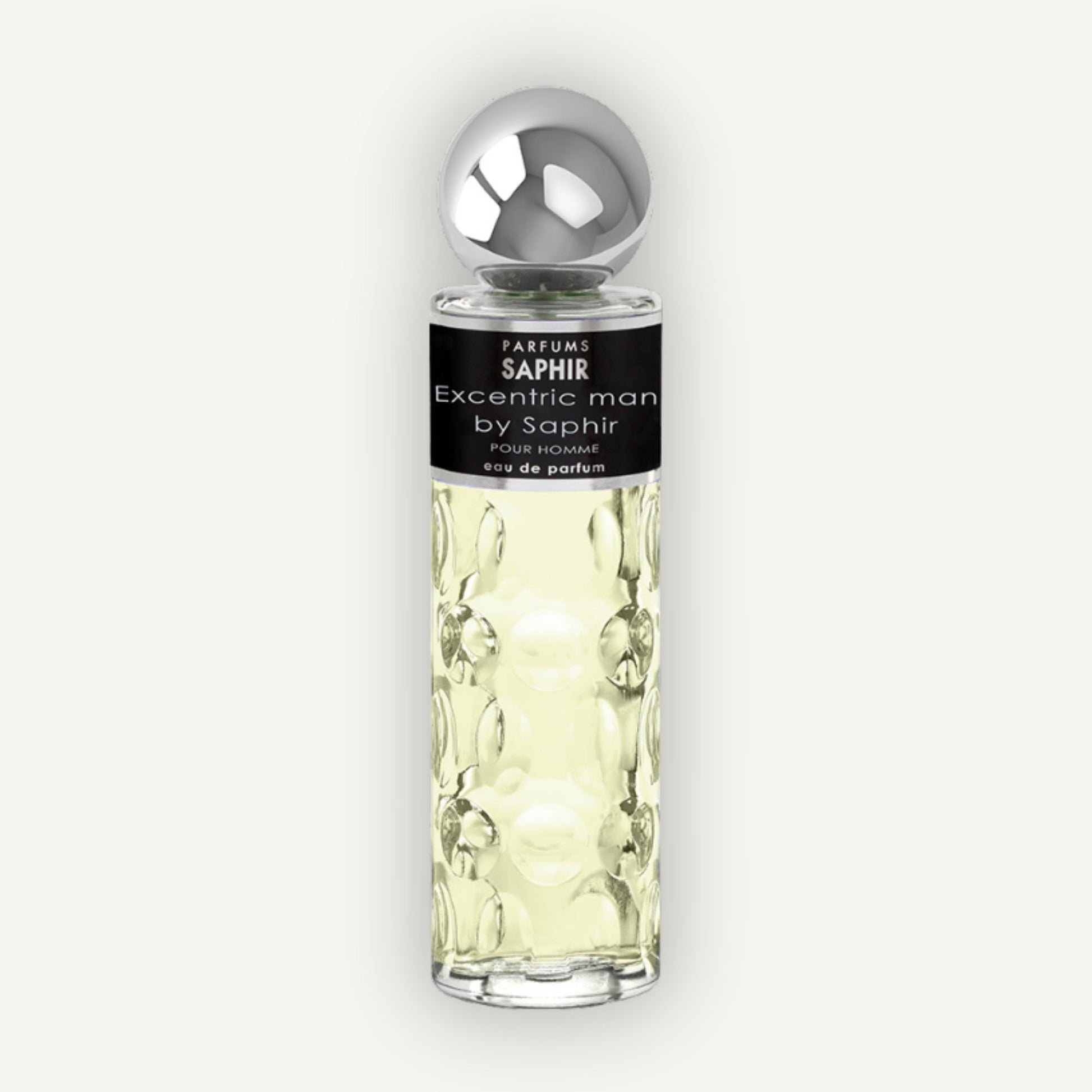 Saphir Parfums 200 ml Flakon. Der Duft Excentrix Man.