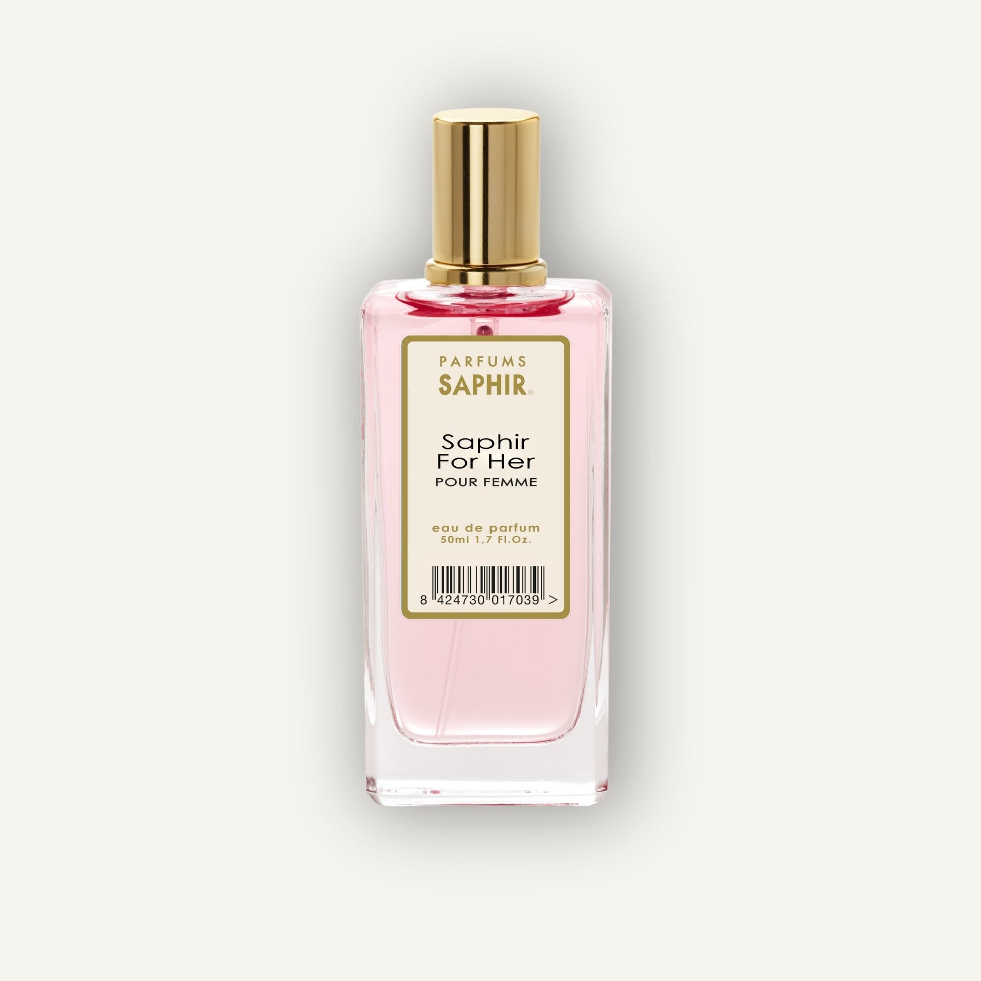 Saphir Parfums 50 ml Flakon. Der Duft Saphir For Her.