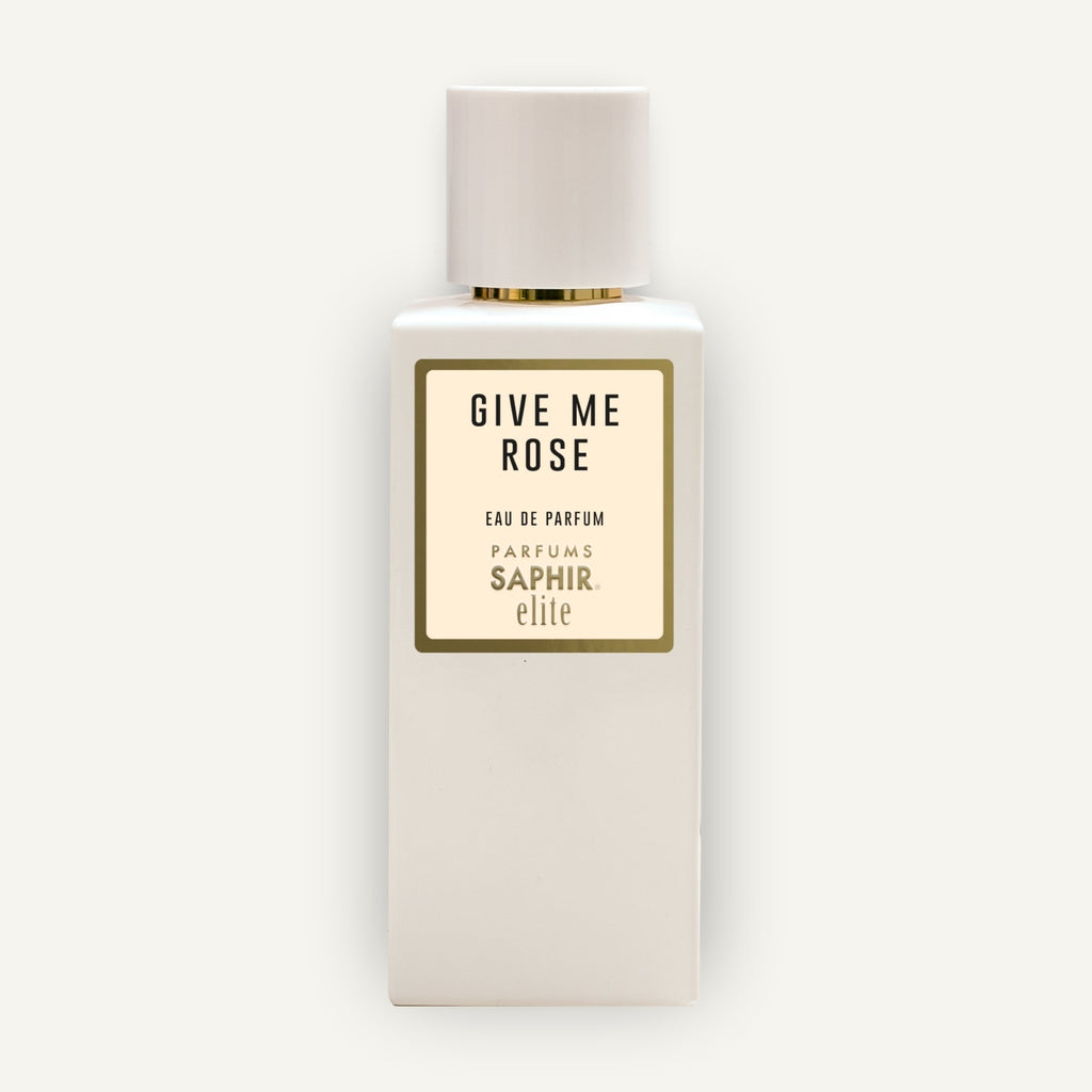 Saphir Parfums Elite Flakon. Der Duft Give Me Rose.