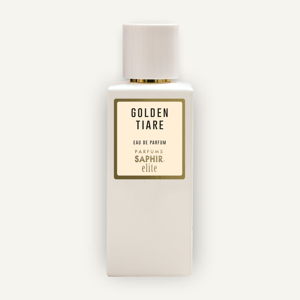Saphir Parfums Elite Flakon. Der Duft Golden Tiare.