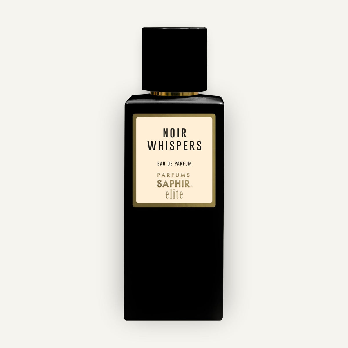 Saphir Parfums Elite Flakon. Der Duft Noir Whispers.