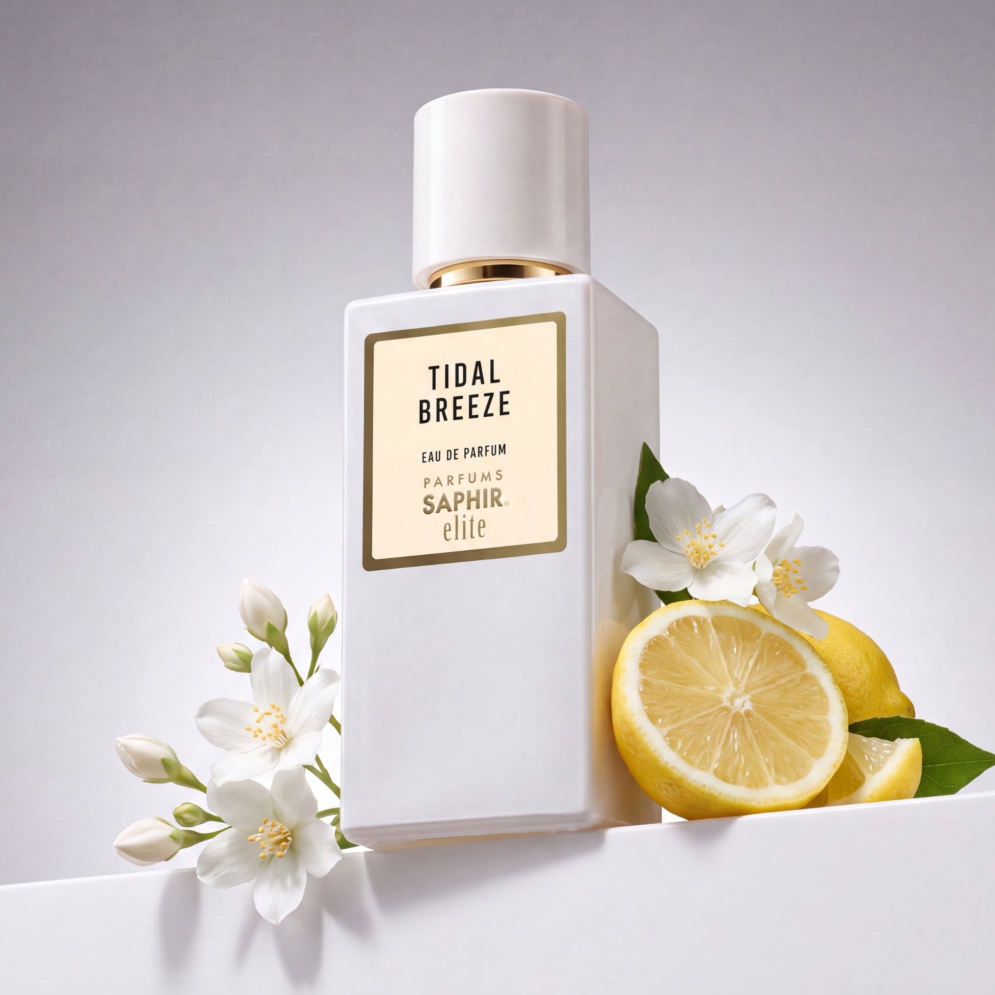 Saphir Parfums Elite Flakon. Der Duft Tidal Breeze mit Inhaltsstoffen.