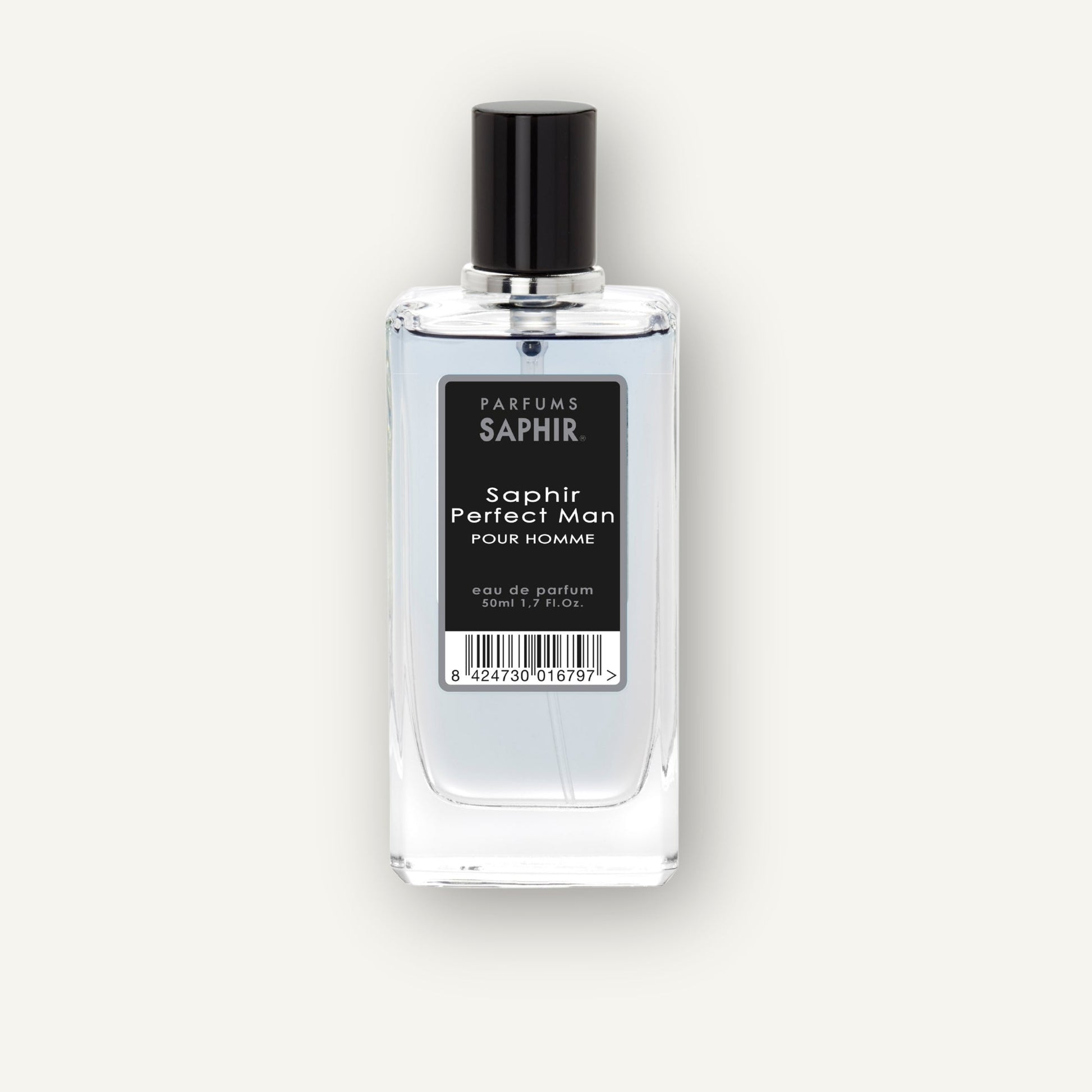 Saphir Parfums 50 ml Flakon. Der Duft Saphir Perfect Man.