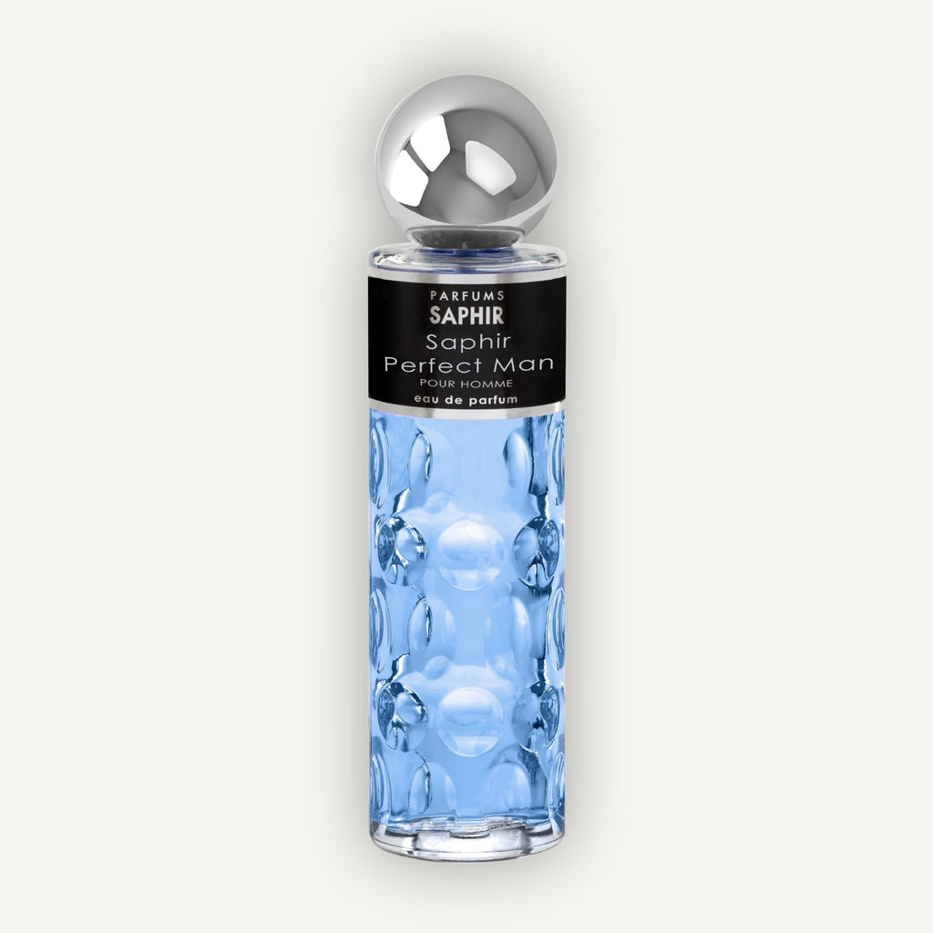 Saphir Parfums 200 ml Flakon. Der Duft Saphir Perfect Man.