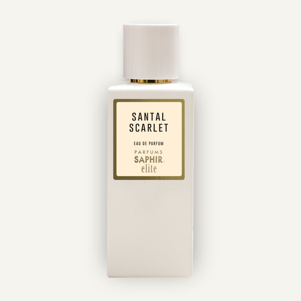 Saphir Parfums Elite Flakon. Der Duft Santal Scarlet.