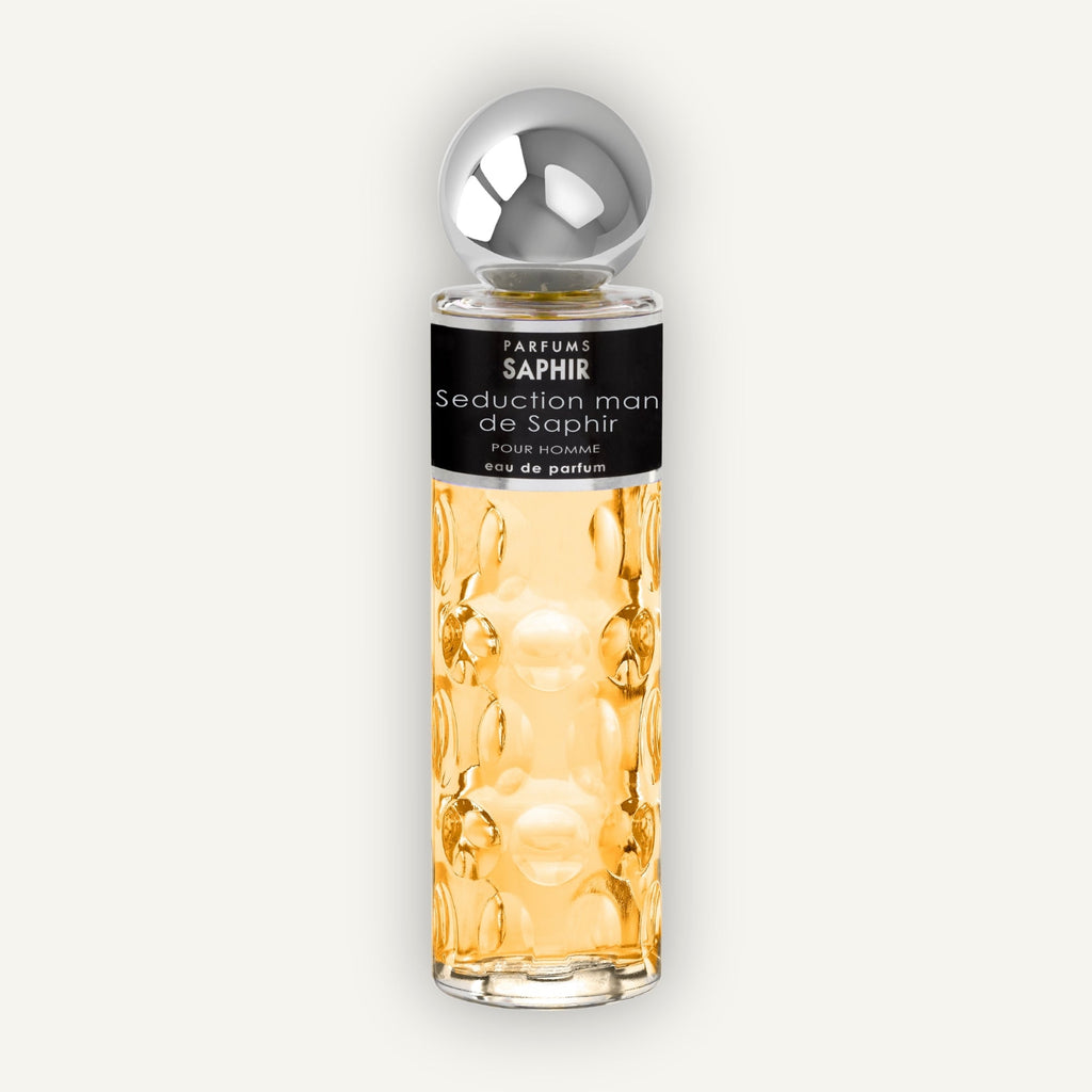 Saphir Parfums 200 ml Flakon. Der Duft Seduction man de Saphir.