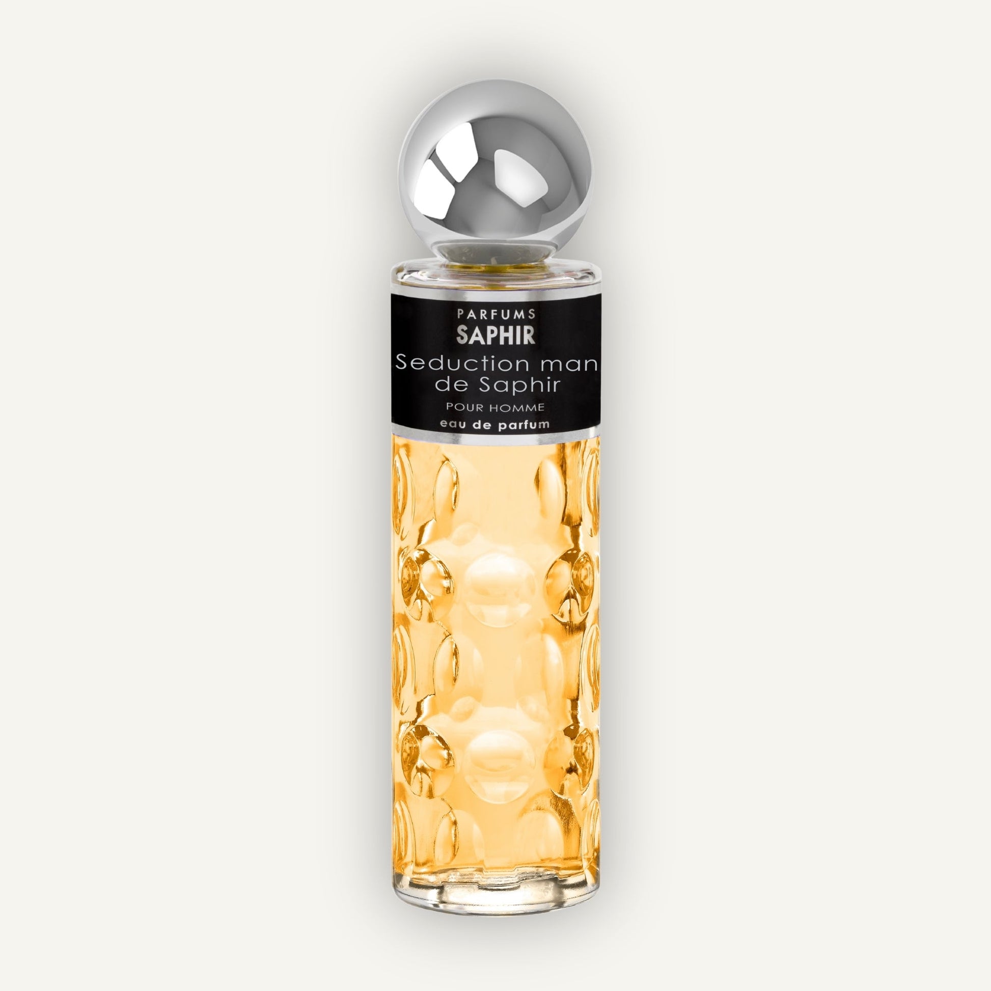 Saphir Parfums 200 ml Flakon. Der Duft Seduction man de Saphir.