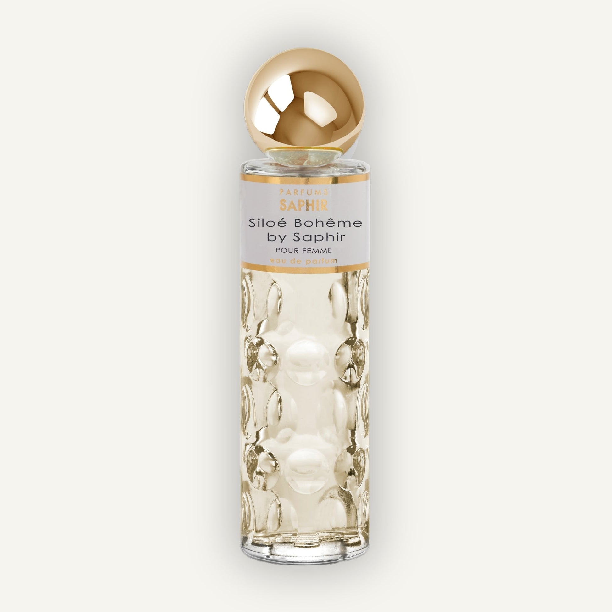Saphir Parfums 200 ml Flakon. Der Duft Siloé de Bohéme.