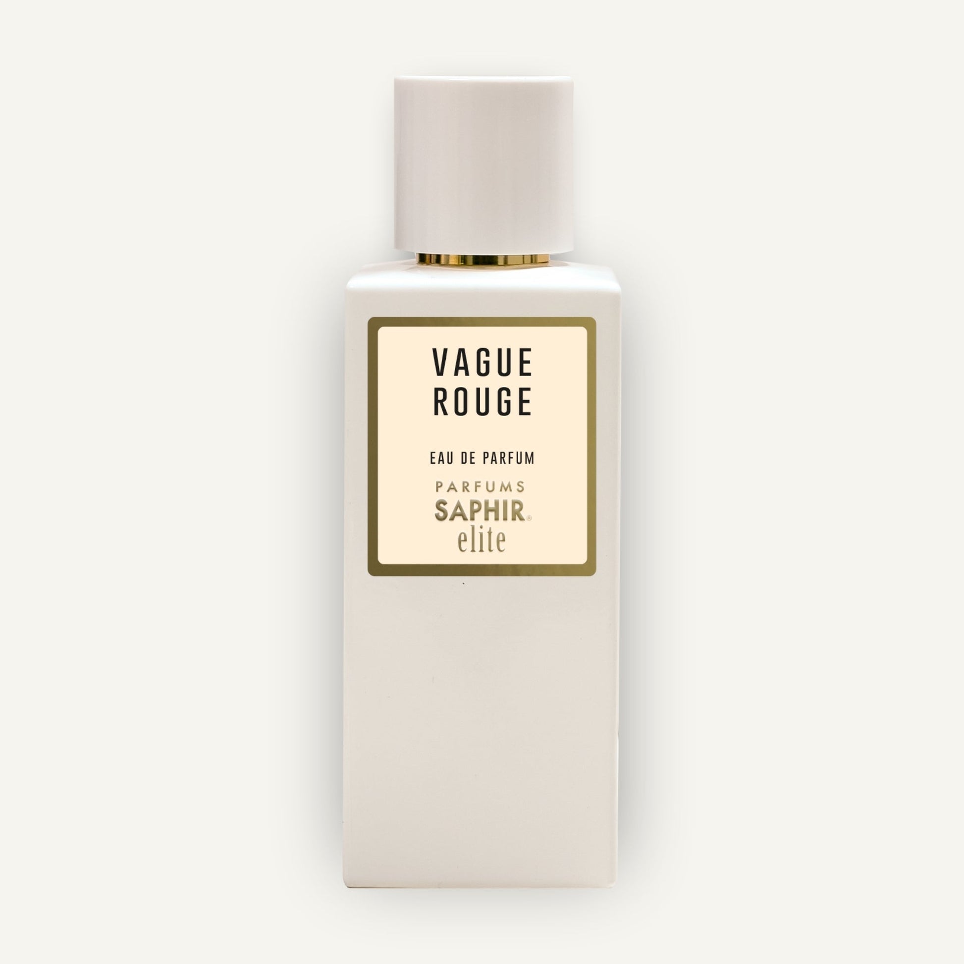 Saphir Parfums Elite Flakon. Der Duft Vague Rouge.