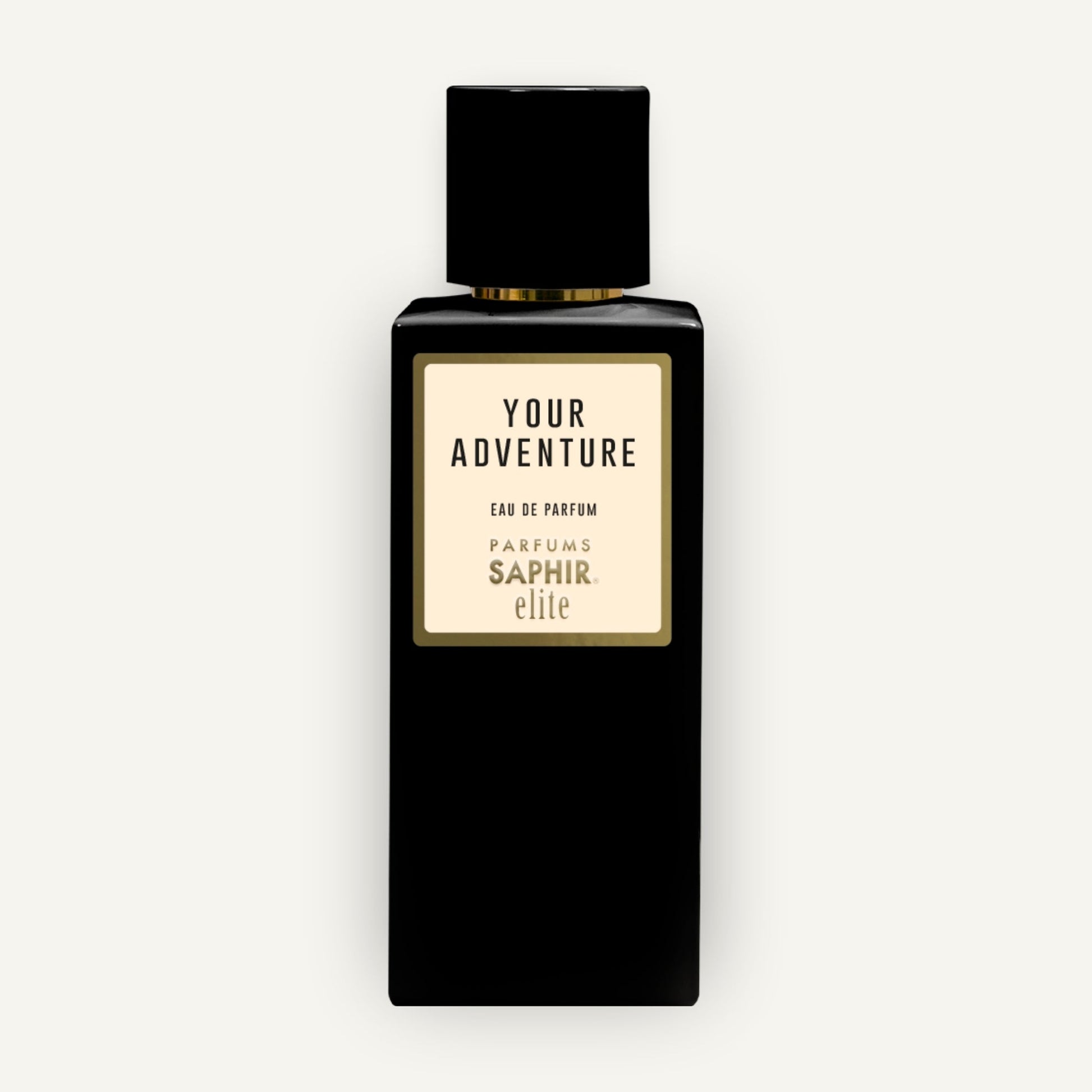 Saphir Parfums Elite Flakon. Der Duft Your Adventure.